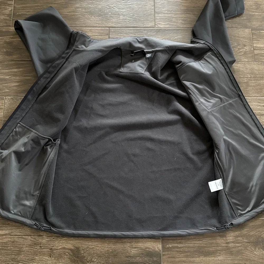 Mountain Hardwear Fairing Jacket Men 2XL Gray AirShield Softshell Windproof